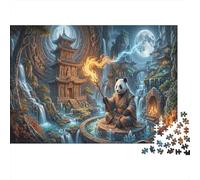 Panda 1000 Piece Jigsaw Ancient Pavilion As A Gift Mental Relaxation Birthday Present for Mum Senior Leisure Enthusiasts 70x50cm/1000pcs