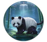 Panda 1000 Piece Jigsaw Puzzle For Adults Educational Games Stress Relief Puzzle Exercise The Memory of The Brain for Adults And Kids, Age 12 Years Up 1000pcs (67.5x67.5cm)