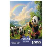 Panda 1000 Piece Jigsaw Puzzle For Adults Family Challenge Toys Stress Relief Puzzle Exercise The Memory of The Brain for Adults And Kids, Age 12 Years Up 38x26cm/1000pcs