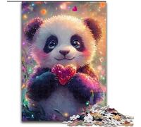 Panda 1000 Piece Jigsaw Puzzles, Educational Games Home Decoration Deal As Gifts for The Whole Family (size 26x38cm)