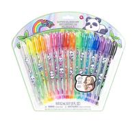 Panda 16 Piece Glitter Pen Body Art Set, Panda Themed, Glittery and Bright Colors, Ages 3+, By Townley Girl