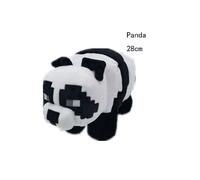 (Panda-25cm) Minecraft Plush Teddies Stuffed Soft Hug Toys Game