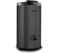 Panda 3200 RPM Portable Spin Dryer - 22lbs Capacity, Stainless Steel Drum & Outer Case, 110V - Sleek Dark Gray