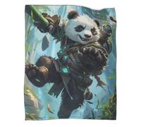 Panda 3D Print Blanket Oversized Warm Adult Super Soft Blanket With Soft Flannel For Adults & Kids 50x60inch(127x152cm)