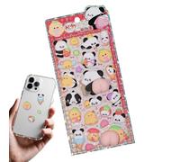 Panda 3D Stickers - Aesthetic Panda Decorative Stickers,Three-Dimensional Creative | Small 3D Stickeers for Kids and Adults,for Phone Case,Laptop Notebook and Gifting