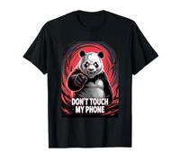 Panda Angry Don't Touch My Phone T-Shirt