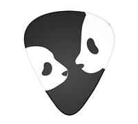 Panda Animal Advanced guitar pick 12 pieces Three thicknesses for bass, electric guitar, acoustic guitar bag