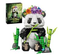 Panda Animal Building Blocks Set, Adorable Panda Building Block from the Bamboo Forest, Creative Decorative Gift, A Charming Centerpiece for Building Block Fans and Panda Lovers (1501 pcs)