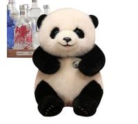 Panda Animal - Kawaii Inspired Living Room Ornament, Silky Fabric Cuddle Figurine, Delicate Display on Bedside, Memorial Partner Resting | Per L'an
