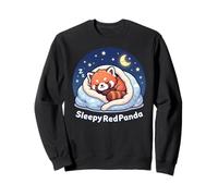 Panda Animal Lovers Sleepy Red Panda Sleep Pajamas Sweatshirt