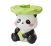 Panda Animal Movement Display Rest - Decorative Resin Wrist Wear Desk Charging Holder Organization Piece | Creative Watch Storage Display Stand, New Watch Accessories for Bedroom Nig