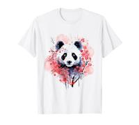 Panda Animal Nature Graphic Drawing Art Face Panda T-Shirt