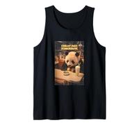 Panda Anticipating Tomorrow's Treat Diner Humor Tank Top