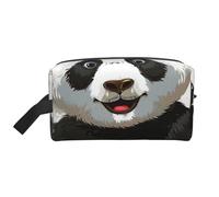 Panda Art Printed Makeup Bag Travel Portable Cosmetic Bag Large Capacity Makeup Case Toiletry Handbag Organiser for Women