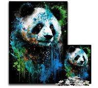 Panda Art Style 1000 Piece Jigsaw Puzzles for Adults Puzzles for Adults Relaxing Entertainment Home Decor 1000 PCS(38x26cm)