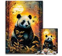 Panda Art Style 1000 Piece Jigsaw Puzzles for Adults Puzzles for Adults Relaxing Entertainment Home Decor 1000 PCS(38x26cm)