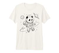 Panda Astronaut Space Explorer Cosmic Adventure Premium T-Shirt
