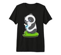Panda Baby Bottle Milk Premium T-Shirt