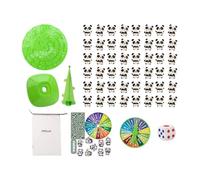 Panda Balance Board Game - 6.69 Inch Strategic Stacking Toy | Interactive Fine Motor Skill Game, Balance Maths Games For Preschoolers, Classroom, Birthday Party And Family Fun On A