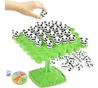 Panda Balance Tree, Panda Theme Focus Training Toy, Parent-Child Interaction Game, Skill Development Playset, Balance and Coordination Activity, For Kids Boys Girls Home Family Night Party Classroom