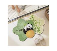 (Panda bamboo, 80x120cm31.5x47.2in) Absorbent quick-drying floor mat soft diatom mud toilet bathroom kitchen entrance door non-slip mat carpet bathroom