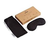 Panda® Bamboo Eye Mask - Eclipse Black | 20.5 x 11 x 2.5 cm | Light Blocking for Better Sleep | Hypoallergenic & Gentle on Skin | Soft & Gentle with No Pressure on Eyes | Great for Travel or Everyday