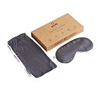 Panda® Bamboo Eye Mask - Urban Grey | 20.5 x 11 x 2.5 cm | Light Blocking for Better Sleep | Hypoallergenic & Gentle on Skin | Soft & Gentle with No Pressure on Eyes | Great for Travel or Everyday