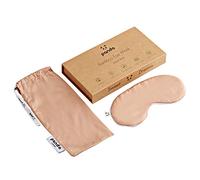 Panda® Bamboo Eye Mask - Vintage Pink | 20.5 x 11 x 2.5 cm | Light Blocking for Better Sleep | Hypoallergenic & Gentle on Skin | Soft & Gentle with No Pressure on Eyes | Great for Travel or Everyday