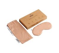 Panda 100% Bamboo Eye Mask - Vintage Pink, Pink