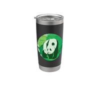 Panda Bamboo in China Zoo Stainless Steel Insulated Tumbler