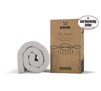 Panda London Memory Foam Bamboo Mattress Topper in White | Size: Double Panda London White Double