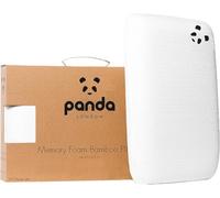 Panda® Bamboo Memory Foam Pillow | Orthopaedic Head, Neck & Spine Support | Medium-Firm Contouring Foam | Soft Bamboo Rayon Cover | 70 x 40 x 13 cm | Hypoallergenic