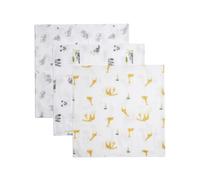 Panda Bamboo Muslin Square - Origami - 70cm x 70cm