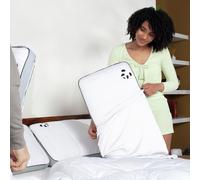 Panda Bamboo Standard Pillowcase Pair - White