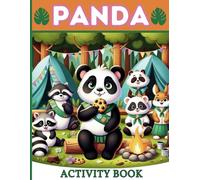 Panda Bear Activity Book for Kids Age 6-8: Fun and Creative Pages | Coloring - Mazes -Tic Tac Toe - Word Search | Plus Panda Facts