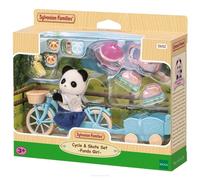 Panda Bear Bike Travel Set with Figure