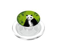 Panda bear climate environment save the world depression sad PopSockets PopGrip for MagSafe