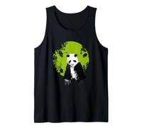 Panda Bear Climate Environment Save the World Depression sad Tank Top