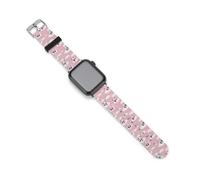 Panda Bear Cloud Rainbow Silicone Watch Bands Compatible with IWatch Soft Wristbands Classic Replacement Strap