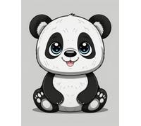 Panda Bear Cute Notebook