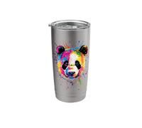 Panda Bear Giant Panda Great Pandas Love Cute Panda Bear Stainless Steel Insulated Tumbler