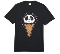 Panda Bear in Icicles Comfort Colors Adult Heavyweight T-Shirt