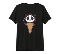 Panda Bear in Icicles Premium T-Shirt