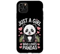 Panda Bear Just A Girl Who Loves Pandas Endangered Animals Case for iPhone 11 Pro Max