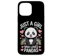 Panda Bear Just A Girl Who Loves Pandas Endangered Animals Case for iPhone 13 Pro Max