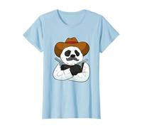 Panda Bear Pistol Mexican Mafia Panda Cowboy T-Shirt