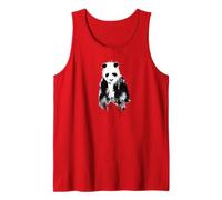 Panda Bear Save The Planet Environmental Protection Sad Crying Tank Top