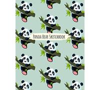 Panda Bear Sketchbook: Cute Animal Lovers Drawing, Doodling, and Sketching Blank Page Sketch Book