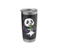 Panda Bear with Bamboo, Kids Panda Bear Stainless Steel Insulated Tumbler