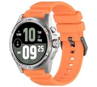 Panda Bobo 24mm Silicone Strap for Garmin Venu X1,Coros Nomad,Ticwatch Pro 5/Pro 5 Enduro/Atlas,iTouch Air 3 (Orange)